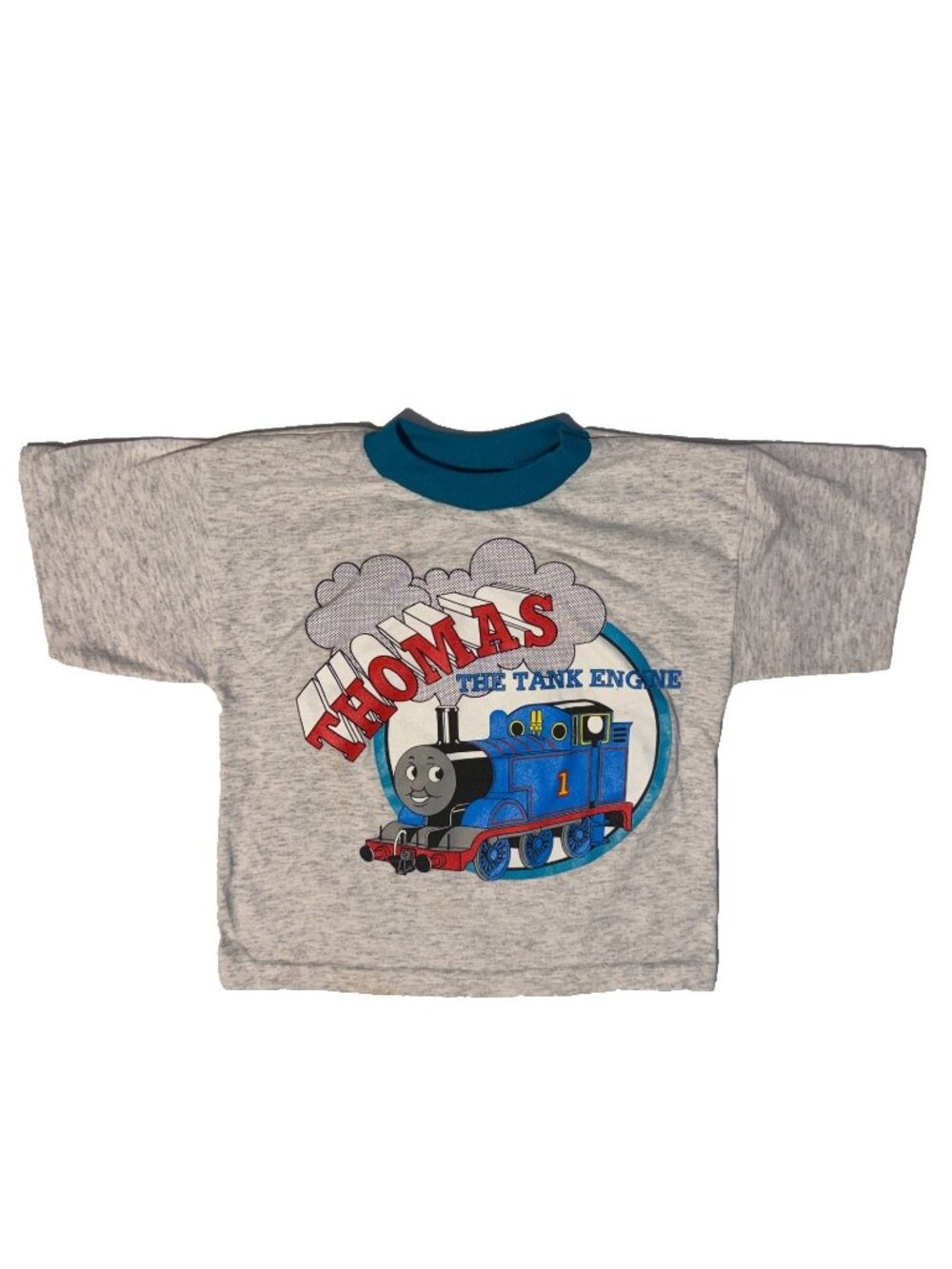 Rare Vintage Thomas The Tank Engine Doe-Spun Company Shirt 90's Size 6